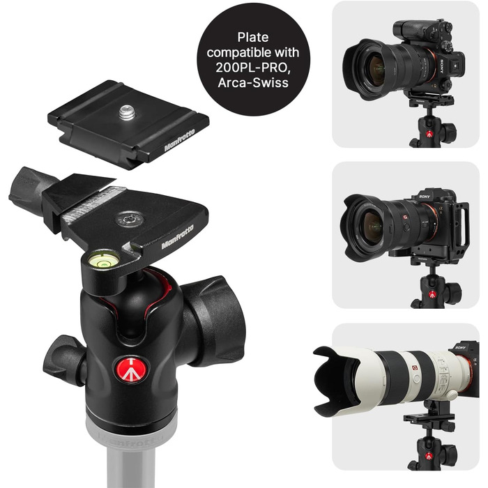 Штатив Manfrotto Befree Advanced для Sony Alpha з кріпленням Arca-Swiss - MKBFRLA-BH