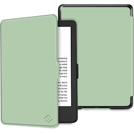 Чохол Fintie для Kindle 6 (11-го покоління) 2024/2022 з авто-вимиканням, Ozean Marmor (Agavengrün)