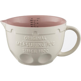 Mason Cash Innovative Kitchen Measuring Containers, stoneware, white, 20.5 x 15 x 10 cm