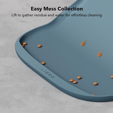 PETLIBRO Килимок для годування собак та котів, захист від пролиття, силіконовий, розмір 55.9 x 55.9 см