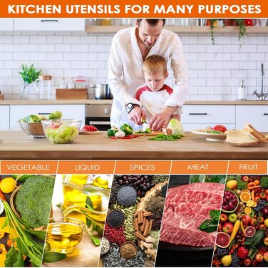 Кухонні ваги Tekenewbse: цифрові, 10 кг, точність 1 г, LCD-дисплей, чорний колір. Ідеально для приготування їжі та випічки.