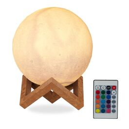 Relaxdays 3D Color-Changing Mood Lamp