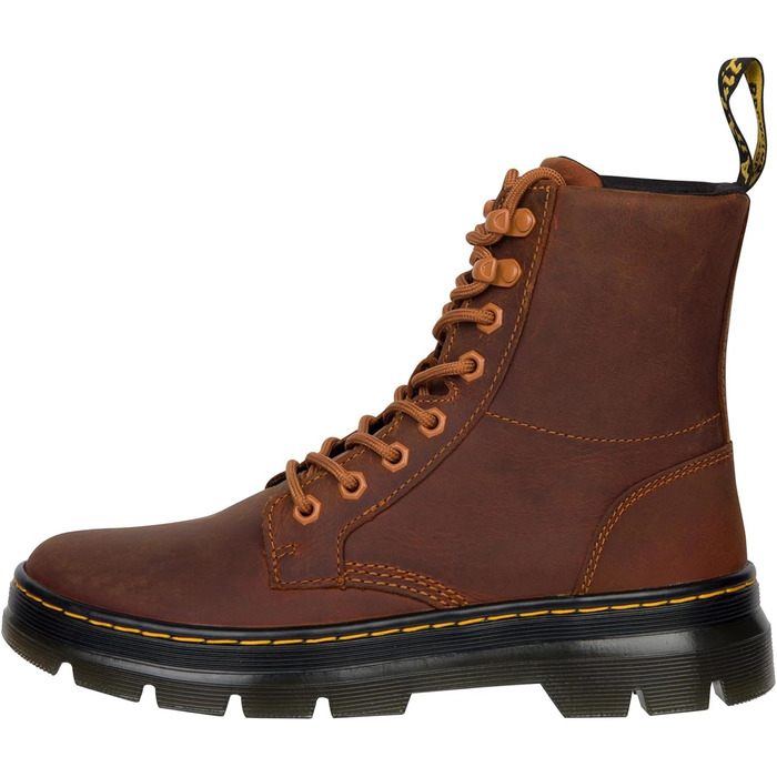 Черевики Dr. Martens COMBS Cordura Rubbery, унісекс, дорослі (40/41 EU, теплий коричневий)