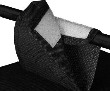 Органайзер для шафи Relaxdays з тканини, 6 відділень, 2 шухляди, 82x30x14,5 см, антрацит