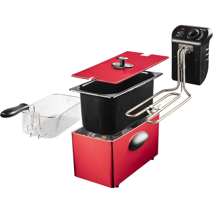 Bestron Oil Fryer with Cold Zone Technology