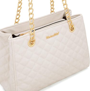 Сумка жіноча Montana West середнього розміру на ланцюжку, бежева - Hobo сумка-тоут (040beige)