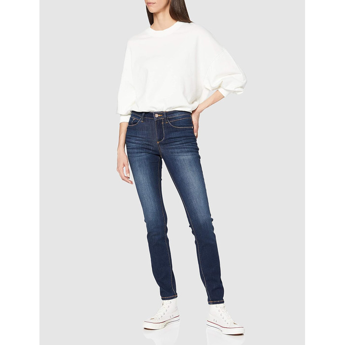 Джинси скінні Tom Tailor Alexa 30W/32L, Dark Stone Wash - оригінальний денім високої якості