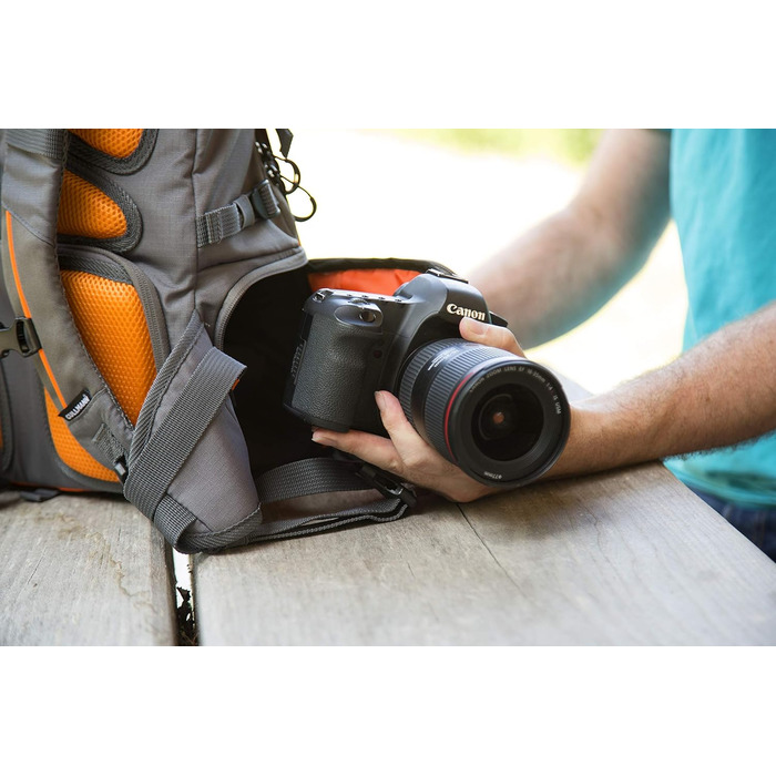 Спортивний рюкзак CULLMANN ULTRALIGHT sports DayPack 300, сіро-помаранчевий