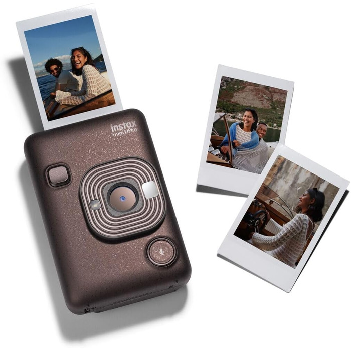 INSTAX Mini LiPlay 2: Гібридна цифрова камера (Deep Bronze)