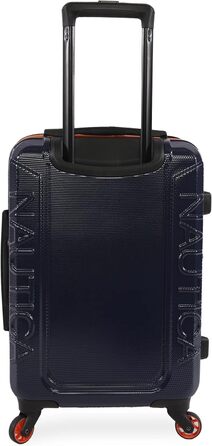 Чемодан NAUTICA Birke Hardside Spinner, великий, 29 дюймів, Marineblau/Orange