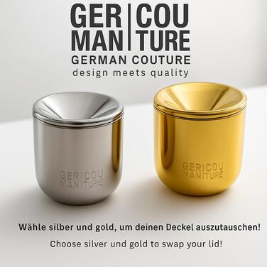 Попільничка для IQOS ILUMA PRIME, TEREA, Heets, Glo Hyper Pro Air, Ploom X evo – GC German Couture, Золото