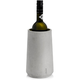 Concrete Wine Cooler 'Eiskar' - Handmade in Germany | Holds Bottles up to 3.7
