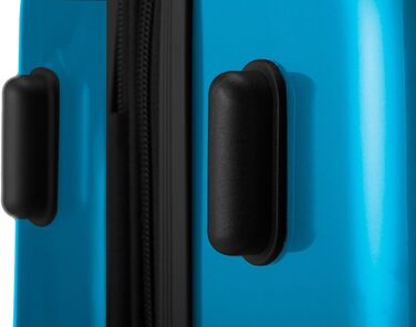 Чемодан Alex Hauptstadtkoffer - ручна поклажа, 55 x 38 x 23 см, 4 колеса, 42 літри, розширюваний, блакитний