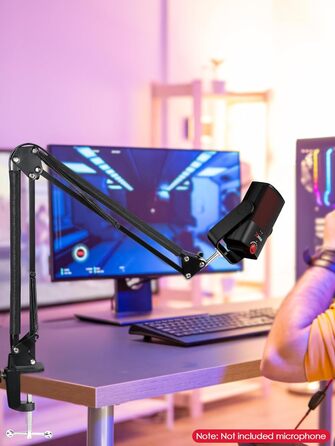 Тримач для мікрофону YOUSHARES для Rode NT-USB+, NT-USB MINI, PodMic, PodMic USB, NT1, XCM-50 - професійний стійкий кріплення для подкастів, домашньої студії та геймінгу