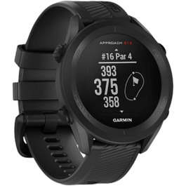 Годинник для гольфу Garmin Approach S12 з GPS та вимірюванням відстаней до зеленої зони та перешкод. 42 000 гольф-полів. Дисплей 1.3' та просте керування (відновлений).