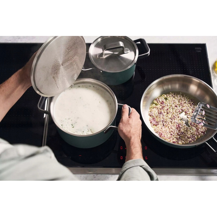 Набір каструль Zwilling PURE з нержавіючої сталі, 3 предмети