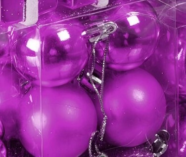 Relaxdays Set of 50 Christmas Baubles