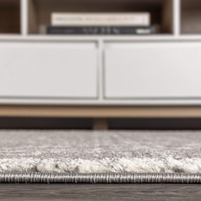JONATHAN Y MOH200C-8 Amir Moroccan Beni Souk Rug Bohemian Farmhouse Rustic Geometric, easy care, bedroom, kitchen, living room, unclipped, 240 cm x 300 cm, gray, cream