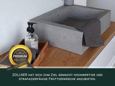 Набір рушників для душу Zollner 5 шт. 70x140 см, бавовна, блакитний, з бордовим оздобленням, для готелів