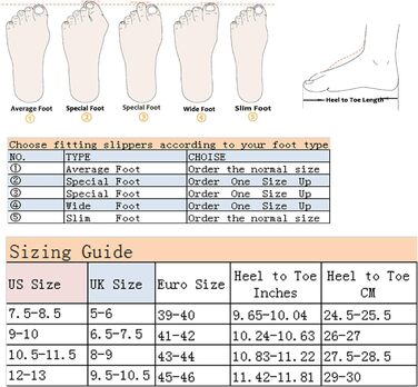 Чоловічі халапи з бавовни ofoot, зручні, з піною Memory Foam, для дому, плоскі, можна прати, Slip on, 41/42 EU, чорні