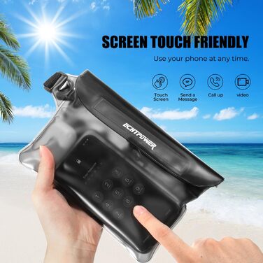 Накидка для шиї ECHTPower WPD-wasserdicht: водонепроникна, унісекс, рожево-чорна