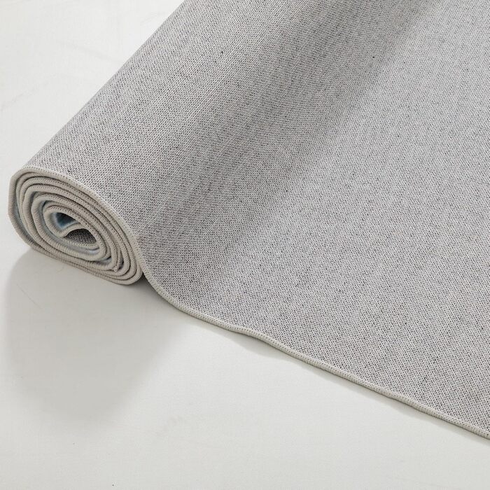 Килим TALETA для вітальні, спальні, офісу: вінтажний, квітковий, сірий, 160 x 230 см