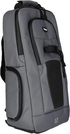 Сумка-слінг Rollei Fotoliner Ocean: фоторюкзак з перероблених пластикових пляшок (45 шт.), сірий, з дощовиком