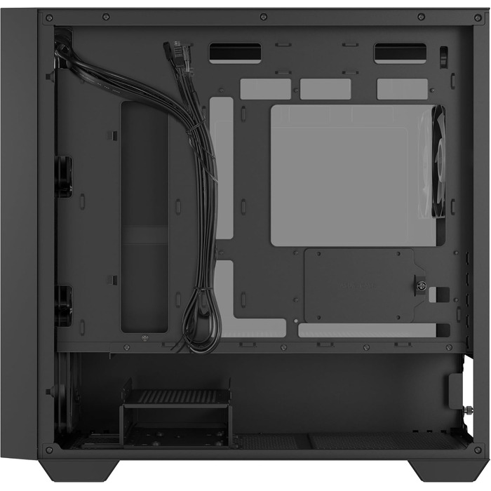 Корпус ПК ASUS A21 Plus TG ARGB Black MicroATX з RGB підсвічуванням, Mesh-панель, підтримка 360-мм радіаторів та відеокарт до 380 мм