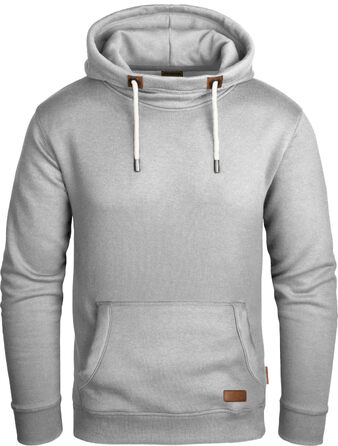Чоловічий худі-світшот Grin&Bear Pullover GEC494, сірий меланж, розмір L