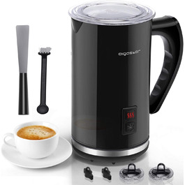 Електричний піноутворювач для молока Aigostar 500W, 240ml - 3 режими, для капучино, лате, мокко, макіато, гарячого шоколаду