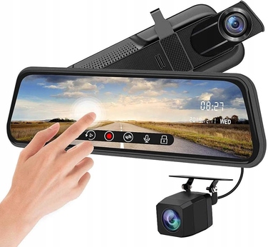 Автомобільний відеореєстратор Ondra Full HD 170° з камерою заднього виду, 9,66