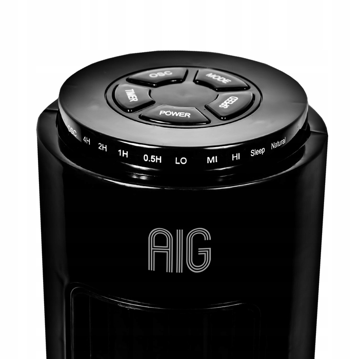 Колонний вентилятор AIG TX-13R, чорний