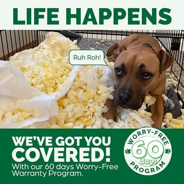 Крісло-ліжко для собак Furhaven з подушкою, великих порід, зйомні валики для шиї та знімний чохол, плюшеве та тканинне оздоблення, зручне диван, сірий діамант, Jumbo/XL. Зручне ліжко для собак - плюш та тканина, сірий діамант jumbo