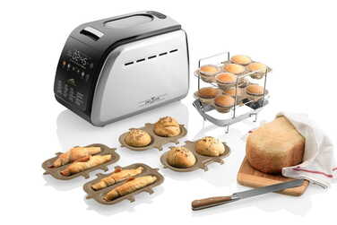 Хлібопічка ETA Delicca II Max, 16 програм, сріблястий/сірий, 850 Вт