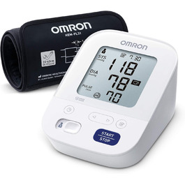 Тонометр OMRON X3 Comfort для вимірювання артеріального тиску на плечі | Автоматичний, клінічно перевірений, підходить для діабетиків та вагітних | Манжета Intelli Wrap 22-42 см | Рекомендовано Stiftung Warentest 09/20
