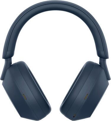 Навушники Sony WH-1000XM5 Bluetooth чорного кольору з шумозаглушенням та кейсом. Hi-Res Audio, до 30 год роботи, для iOS/Android