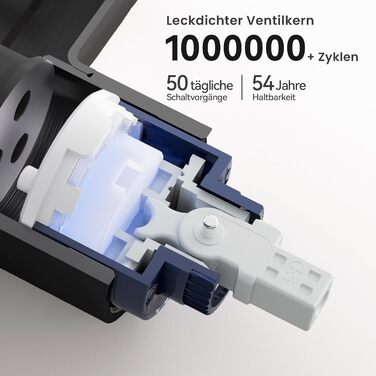 Змішувач кухонний CECIPA SOFETIY SERIE чорний з гнучким гусаком 360° для високого тиску, з нержавіючої сталі, для мийки, однолеверний