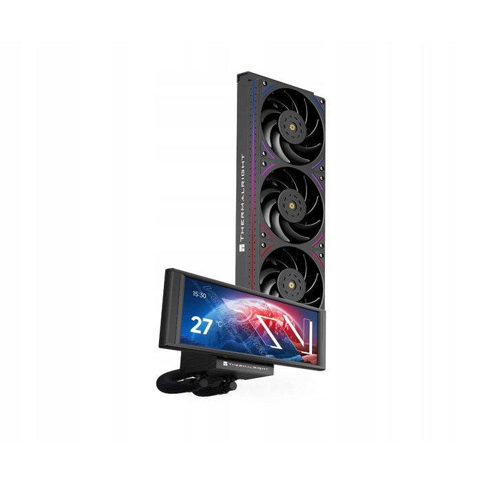 Рідинне охолодження AIO Thermalright Trofeo Vision 360 ARGB 3x120мм, чорне