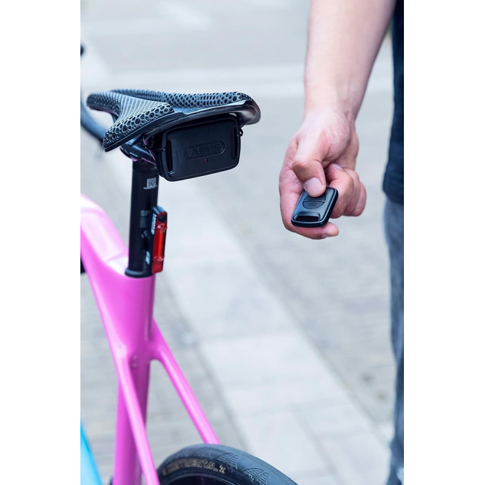 ABUS Alarmbox RC — універсальна сигналізація для велосипеда, електросамоката та мотоцикла з дистанційним керуванням