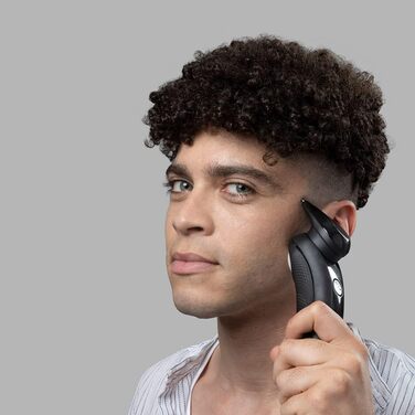 Електричний голчастий верстат Remington XR1750 для чоловіків – гоління мокрим та сухим, голчастий верстат з поворотним голівкою 360°, тример, PowerSense, акумулятор, USB-зарядка, червоний