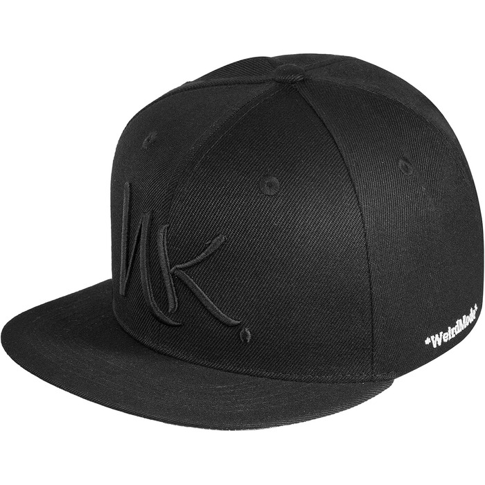 Кепка Snapback Nebelkind: унісекс, регульований розмір, чорно-синій колір, стиль Streetwear, бейсболка з прямим козирком, ретро