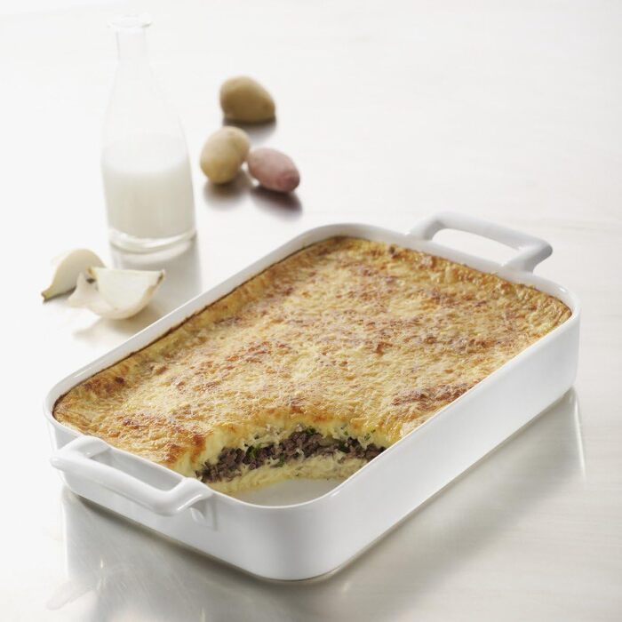 Форма для запікання Revol Belle Cuisine 34x25x6,5 см, біла, 3.68 л