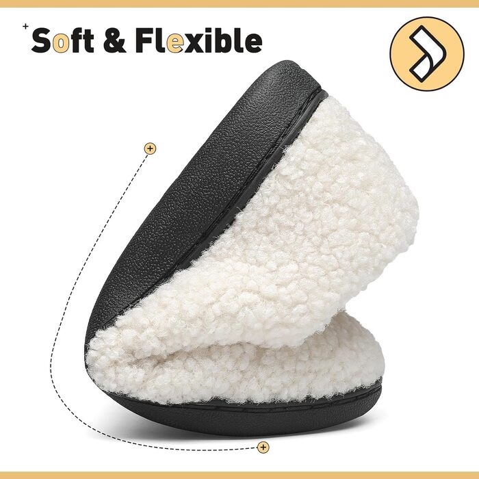 Тапочки халатні Mishansha зимові, теплий memory foam, жорстка підошва, розмір 36-47, білі