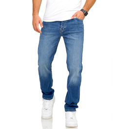 Джинси чоловічі JACK & JONES Infinity Mike ARIS Comfort Fit, темно-синій денім 33W/30L