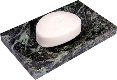 Миска для мила з чорного мармуру – полірована, блискуча, аксесуар для ванної кімнати від CraftsOfEgypt (Зелений/Лісовий)