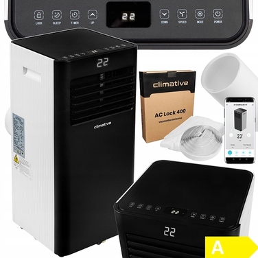 Переносний кондиціонер Climative DUO WiFi 3кВт 3в1