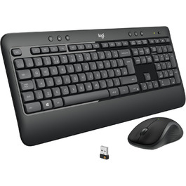 Logitech MK540 Advanced Kombi: Бездротова клавіатура та миша для Windows (QWERTZ, чорний)