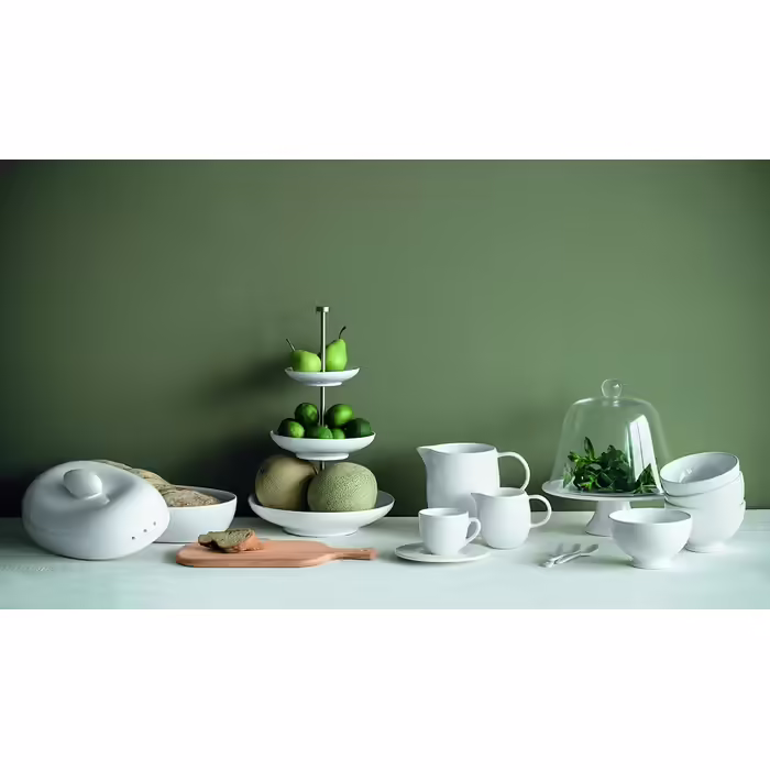 ASA 10390017 Salt and Pepper Shakers, Porcelain, 29.2cm, White