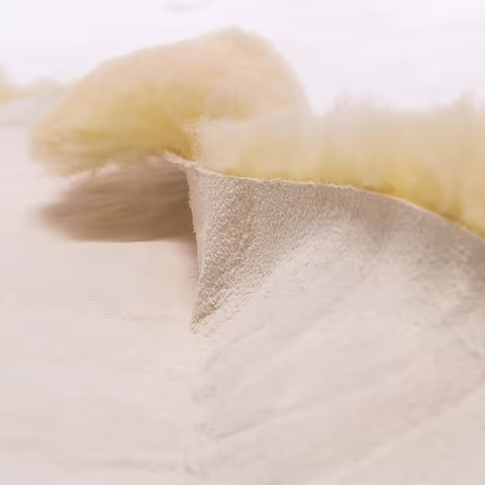Baby Lambskin WERNER CHRIST BABY – cozy, medical-grade lambskin, ideal for strollers, as a crawling mat, or baby rug. Length +/- 75 cm, color natural gold-yellow 75cm