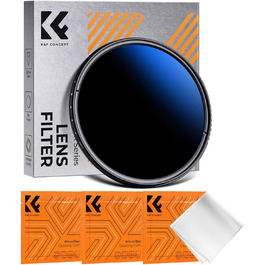 Фільтр ND Variabler K&F Concept Nano-Klear (40.5mm) ND2-ND400, 1-9 ступенів, з 3 серветками для чищення